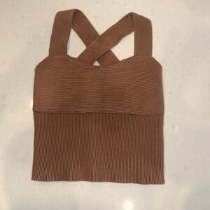 New without tags! Abercrombie & Fitch Brown Tank Top